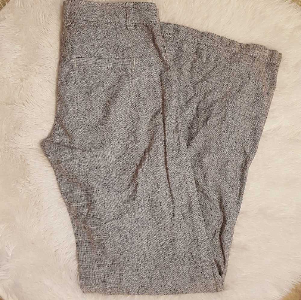 Express Wide Leg Linen Pants size 2